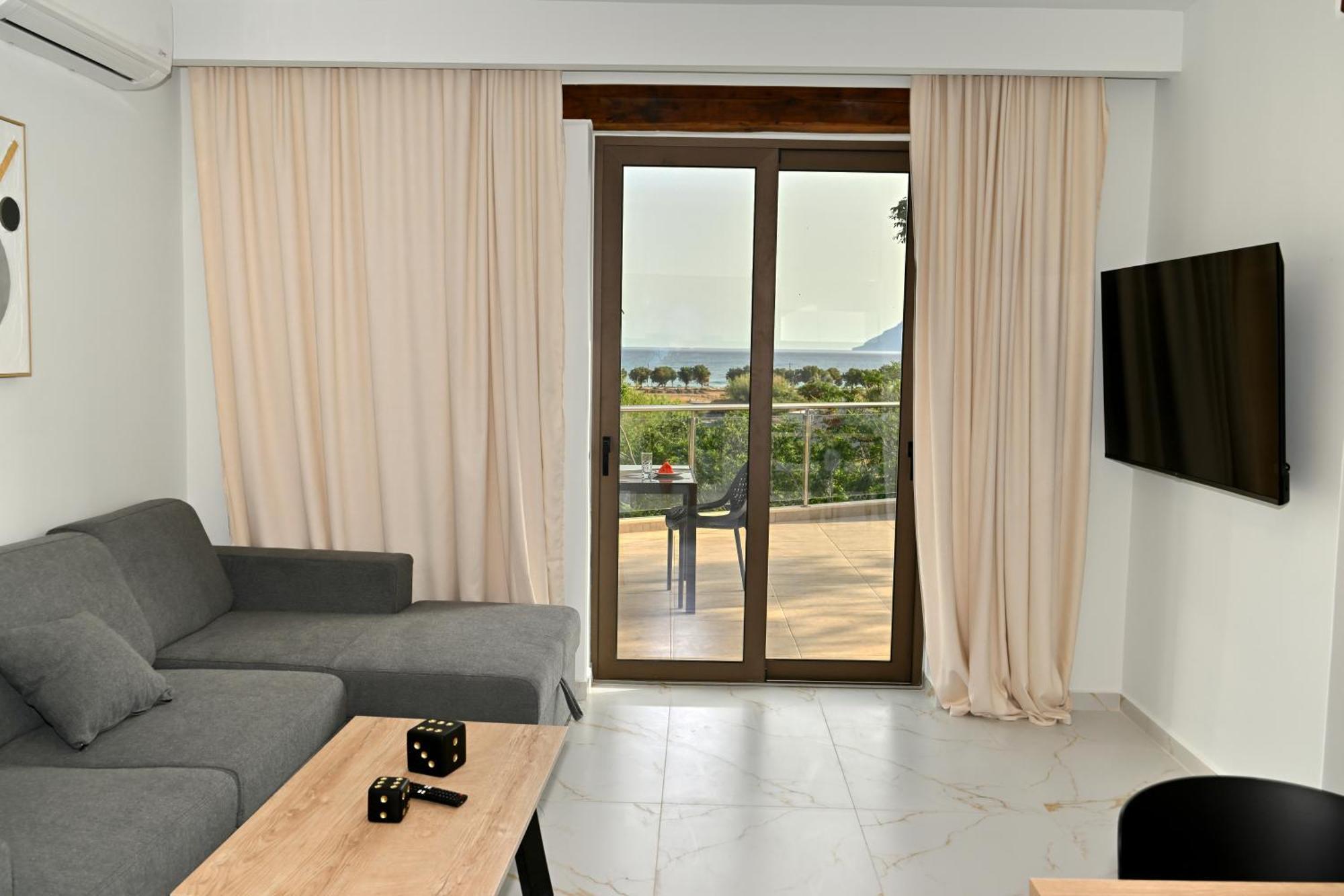 Eagle Bay Loft Apartment Kissamos Bagian luar foto