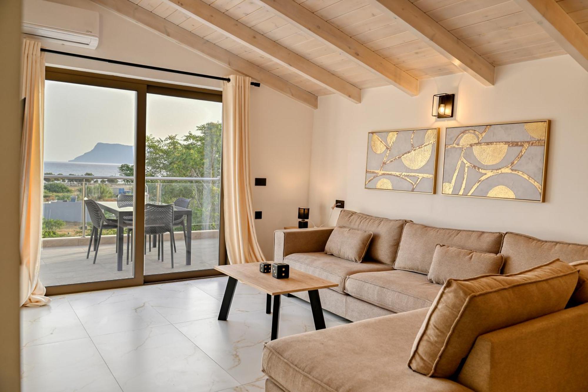 Eagle Bay Loft Apartment Kissamos Bagian luar foto